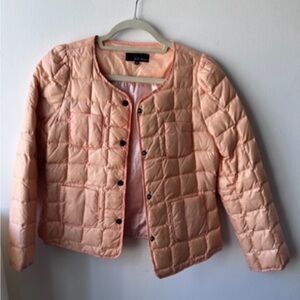 Peach Quilted Women's Jacket